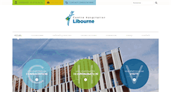 Desktop Screenshot of ch-libourne.fr